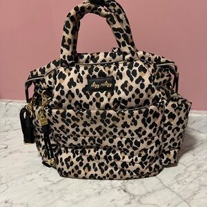 Itzy Ritzy Dream Convertible Diaper Bag Leopard
